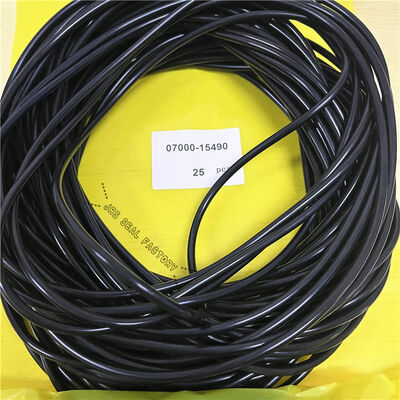 07000-55490 07000-15490 0700055490 0700015490 Tay lái nâng Tift NBR Black Oring cho bộ niêm phong máy xúc xi lanh thủy lực