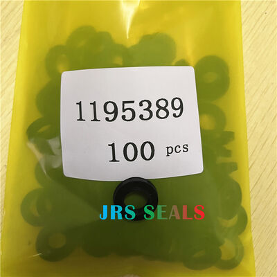 1195389 119-5389 Cao su PU NBR Phớt bụi đen Xi lanh thủy lực Máy xúc cánh tay Boom Bucket Seal Kit