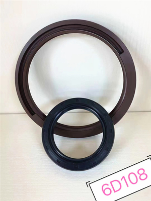 Phớt dầu trước trục khuỷu 6D108 S6K 6D34 6D31 6D95 cho động cơ máy xúc