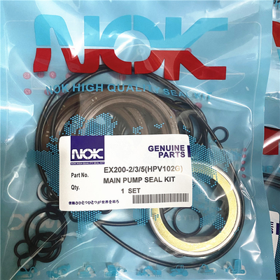 Bộ phớt máy bơm thủy lực EX200 HPV102 cho màu vàng