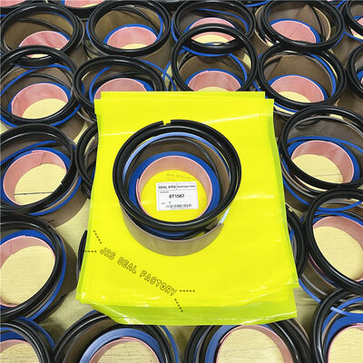8T1567 8T-1567 Máy xúc xi lanh thủy lực Nâng Bộ đệm lái Tift NBR Black Oring