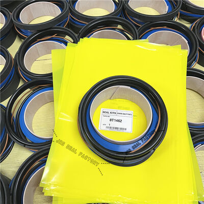 8T1462 8T-1462 NBR Black Oring Seal NYLON WR Nâng Tift Tay lái xi lanh thủy lực Bộ đóng dấu xi lanh thủy lực