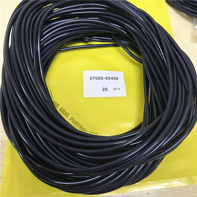 07000-55490 07000-15490 0700055490 0700015490 Tay lái nâng Tift NBR Black Oring cho bộ niêm phong máy xúc xi lanh thủy lực