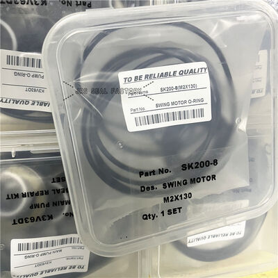 Bộ con dấu động cơ xoay SK200-8 M2X130 Bộ con dấu máy xúc xi lanh thủy lực