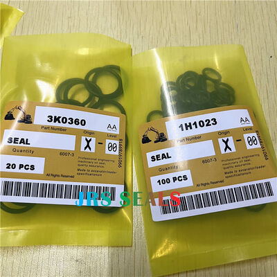 5H6734 6V6228 6V5266 3K0360 1H1023 NBR Black Oring cho bộ nâng xi lanh thủy lực Bộ điều khiển Tift