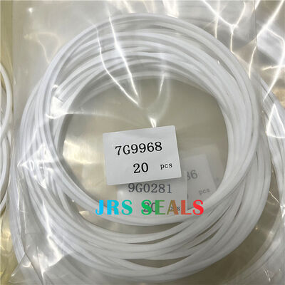 7G9968 7G-9968 PTFE trắng dự phòng Con dấu chống bụi Con dấu xi lanh thủy lực Nâng Tift Bộ điều khiển máy xúc lật