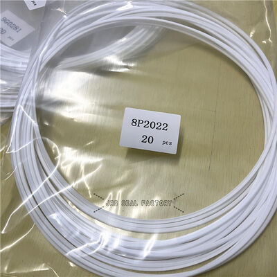 8P2022 8P-2022 PTFE Trắng dự phòng chống bụi Máy xúc xi lanh thủy lực Máy xúc cánh tay Boom Bucket Seal Kit