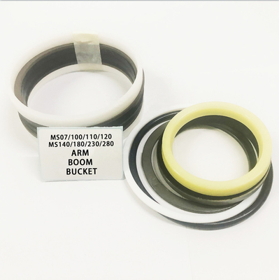 MS110 120 180 Boom Arm Bucket Seal Bộ con dấu xi lanh thủy lực Phụ tùng thay thế Boom Arm Bucket Seal